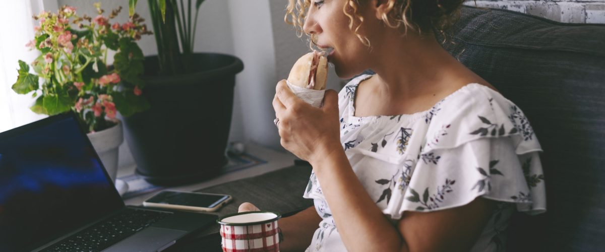 Bad eating habits food nutrition concept lifestyle people. One a